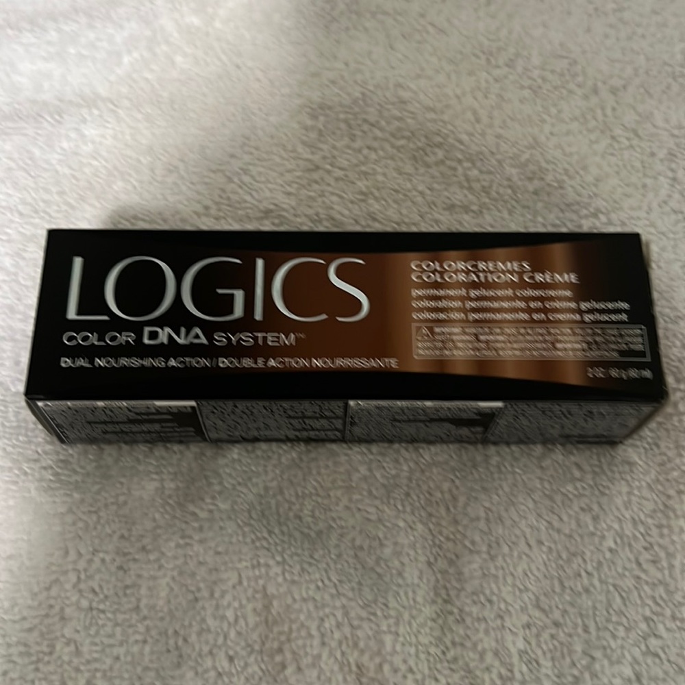 Logics Permanent Hair Color  10N  Lightest Blonde Neutral  Brand New Sealed Tube
